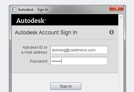 Autodesk Account
