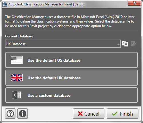 Autodesk Classification Manager for Revit