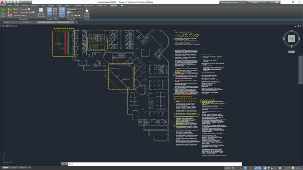 AutoCAD 2019 Drawing Compare