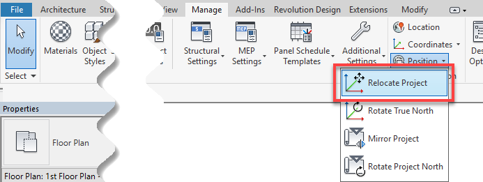Relocate Project Tool