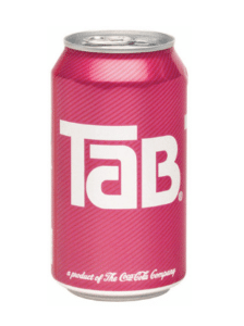 TAB cola can
