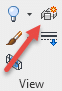 Revit Displace Elements on the View panel