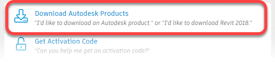 Download Autodesk Products from AVA