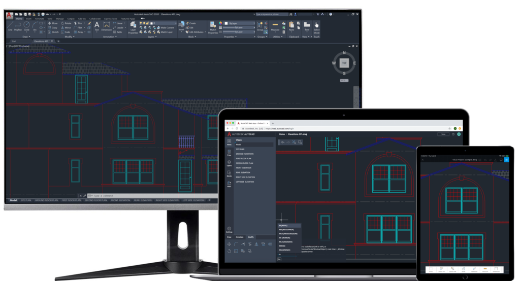 AutoCAD Desktop Web and Mobile