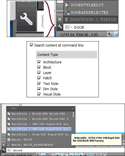 Command Line enhancements in AutoCAD Architecture 2014