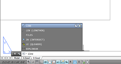 Command Line Enhancements in AutoCAD 2014