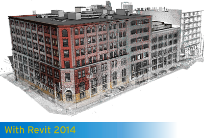 Revit Architecture 2014 - Point Clouds in the 2014 product