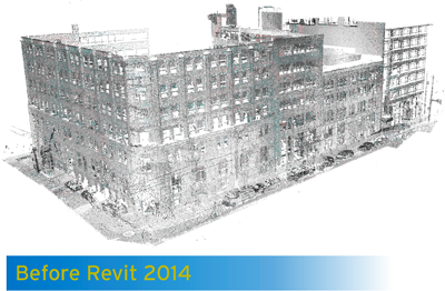 Revit Architecture 2014 - Pre 2014 support for Point Clouds